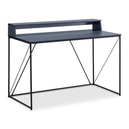 BUREAU LAQUE METAL - NOIR