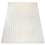 TAPIS RECTANGLE BUBBLE - BLANC