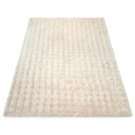 TAPIS RECTANGLE BUBBLE - BEIGE