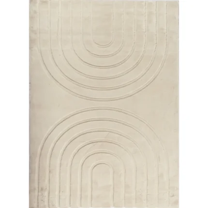 TAPIS RECTANGLE ALASKA - BEIGE