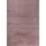 TAPIS RECTANGLE ALASKA - ROSE