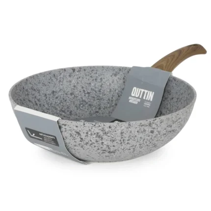 WOK ANTIADHÉSIF 28 CM - NOIR