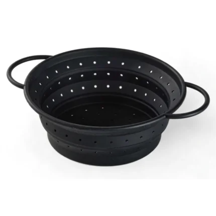 PASSOIRE PLIABLE SILICONE - NOIR
