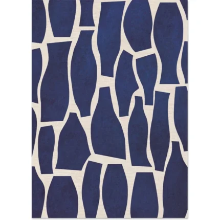 TAPIS VINYLE 49,5X70 CM - MULTICOLORE