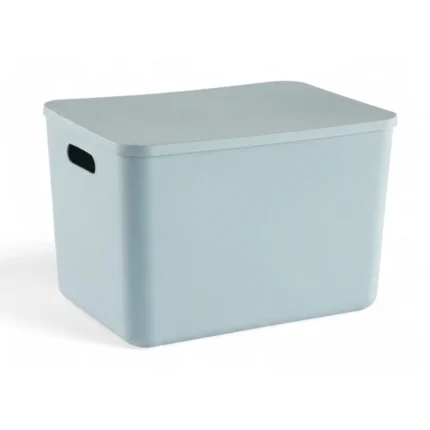 BOÎTE DE RANGEMENT H24 CM - BLEU