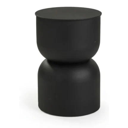 TABLE D'APPOINT MÉTAL 30X30X46 CM - MOKA
