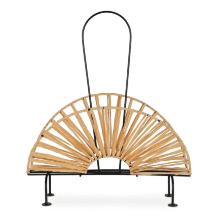 PORTE-MAGAZINE CORDE 39X23X42 CM - NATUREL