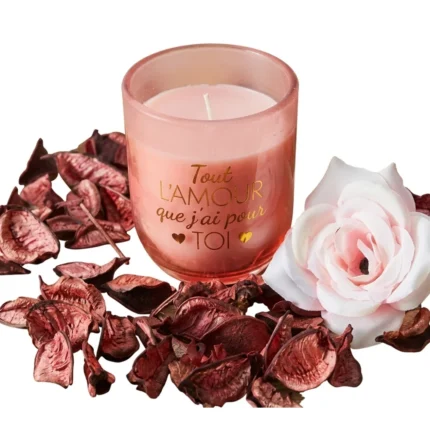 BOUGIE PARFUMÉE + POT POURRI
