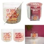 BOUGIE LUMINEUSE NÉON PARFUMÉE - GIRL POWER