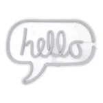 DÉCO LED HELLO - EFFET NÉON
