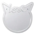MIROIR CHAT KAWAII LED EFFET NÉON