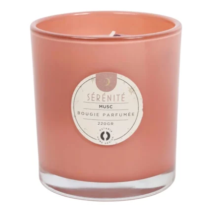 BOUGIE PARFUMÉE - MUSC ET PIERRES