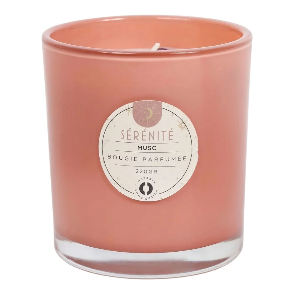 AI Generated Product Image BOUGIE PARFUMÉE - MUSC ET PIERRES – Image 1