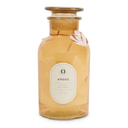 BOUGIE PARFUMÉE AMBRE - GRAND MODÈLE