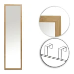MIROIR PORTE AVEC CROCHETS ET CADRE