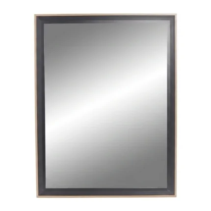 MIROIR À SUSPENDRE NOIR 45X55X1,5 CM