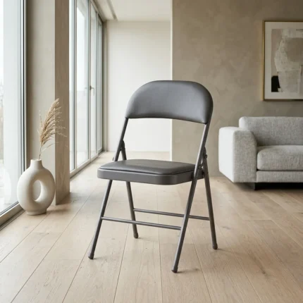 CHAISE PLIANTE - GRIS