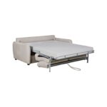 CANAPE LIT 3 PLACES AVEC MATELAS  - BEIGE – Image 2