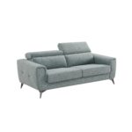 CANAPE LIT 3 PLACES EN AVEC MATELAS - VERT – Image 2