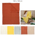 PLAID 120 X 150 CM EN COTON – Image 2