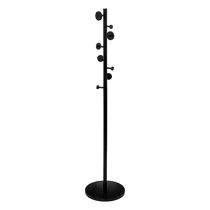 PORTE-MANTEAU 8 TÊTES - NOIR