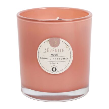 BOUGIE PARFUMÉE - MUSC ET PIERRES