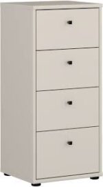 CHIFFONNIER 4 TIROIRS - SABLE – Image 2