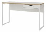 BUREAU 1 TIROIR - BLANC MAT – Image 2