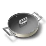 SAUTEUSE 28 CM ANTIADHÉSIVE - CRÈME - SMEG – Image 2