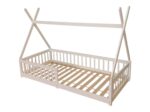 LIT TIPI 90X190 - BLANC ( AVEC SOMMIER ) – Image 2