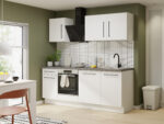 CUISINE EN BLOC - BLANC & GRIS ( HORS ELECTROMÉNAGERS ET SANITAIRE ) – Image 16