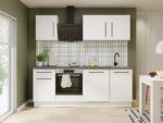 CUISINE EN BLOC - BLANC & GRIS ( HORS ELECTROMÉNAGERS ET SANITAIRE ) – Image 4