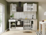 CUISINE EN BLOC - BLANC & GRIS ( HORS ELECTROMÉNAGERS ET SANITAIRE ) – Image 6