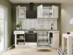 CUISINE EN BLOC - BLANC & GRIS ( HORS ELECTROMÉNAGERS ET SANITAIRE ) – Image 7