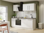 CUISINE EN BLOC - BLANC & GRIS ( HORS ELECTROMÉNAGERS ET SANITAIRE ) – Image 14