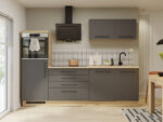 CUISINE EN BLOC - GRIS & CHENE ( HORS ELECTROMÉNAGERS ET SANITAIRES ) – Image 9