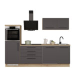 CUISINE EN BLOC - GRIS & CHENE ( HORS ELECTROMÉNAGERS ET SANITAIRES ) – Image 16