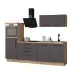 CUISINE EN BLOC - GRIS & CHENE ( HORS ELECTROMÉNAGERS ET SANITAIRES ) – Image 18