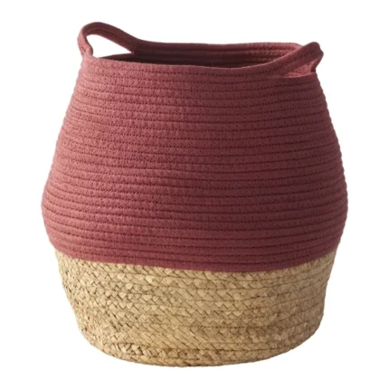 PANIER ROND 40X40 CM - TERRACOTTA