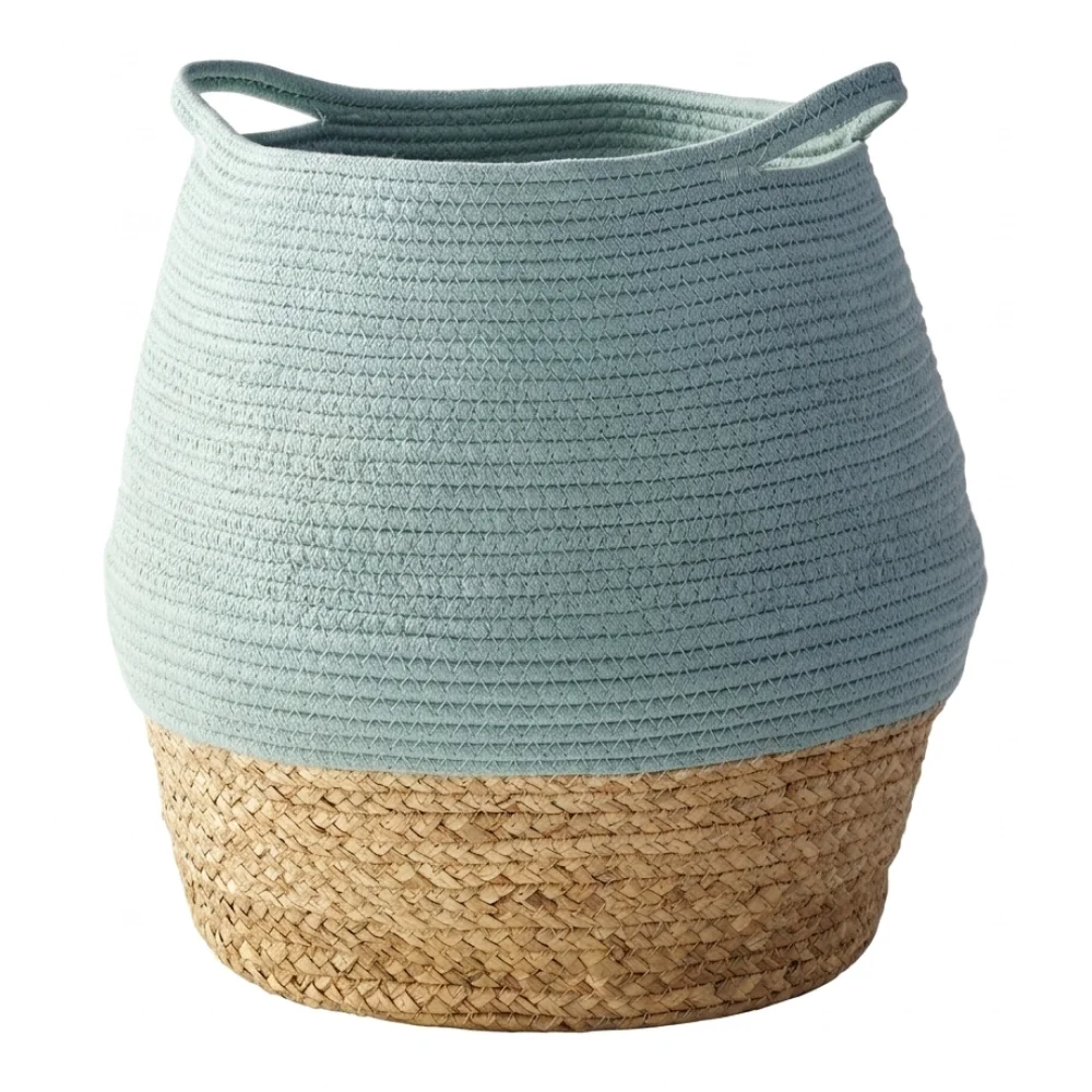 AI Generated Product Image PANIER ROND 40X40 CM - CÉLADON – Image 1