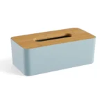 BOÎTE À MOUCHOIRS BAMBOU - BLEU