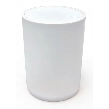POUBELLE PLASTIQUE - BLANC