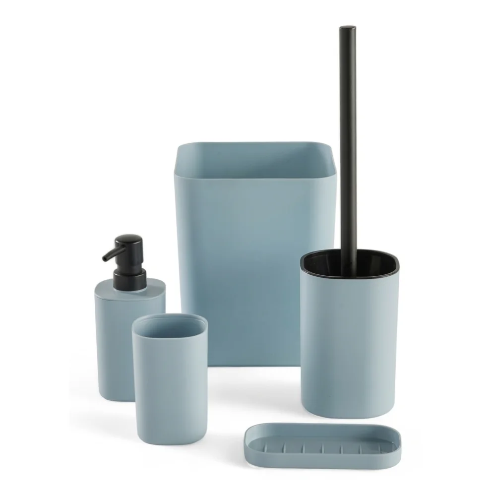 AI Generated Product Image LOT DE 5 ACCESSOIRES SALLE DE BAIN - BLEU – Image 1