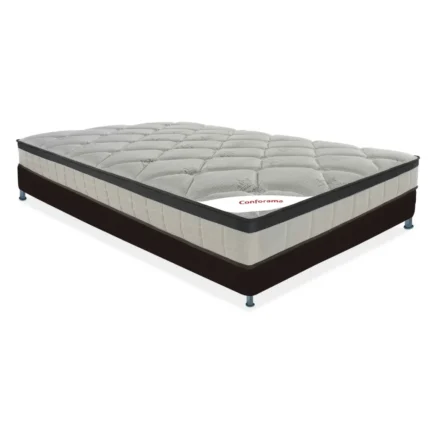PACK MATELAS 140 X 190 CM  + SOMMIER + PIEDS