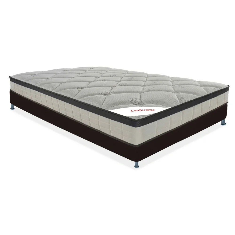 AI Generated Product Image PACK MATELAS 140 X 190 CM + SOMMIER + PIEDS – Image 1