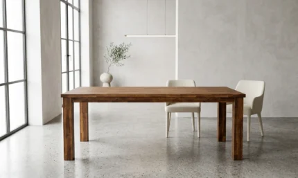 TABLE À MANGER EN ACACIA