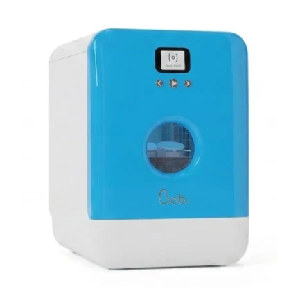 MINI LAVE-VAISSELLE CONNECTÉ 3 COUVERTS 5 PROGRAMMES 43 DB WIFI OUVERTURE TACTILE - BLEU MAYA - BOB