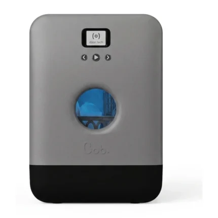 MINI LAVE-VAISSELLE CONNECTÉ 3 COUVERTS 5 PROGRAMMES 43 DB WIFI OUVERTURE TACTILE - NOIR GRIS BRILLA
