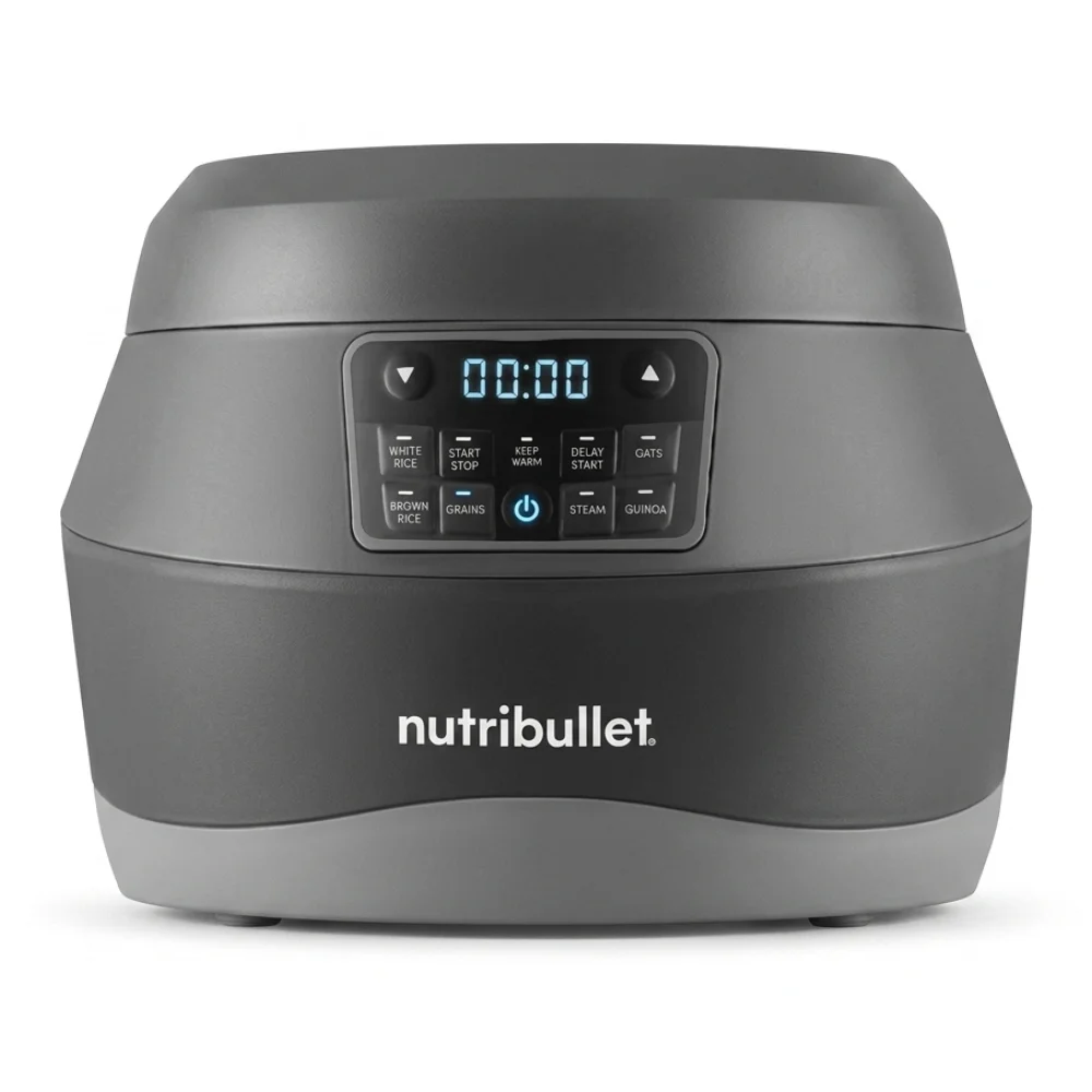 AI Generated Product Image CUISEUR À RIZ MULTIFONCTION 10 TASSES 5 PROGRAMMES - NOIR - NUTRIBULLET – Image 1