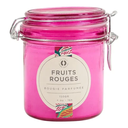 BOUGIE PARFUMÉE FRUITS ROUGES MOYEN MODÈLE